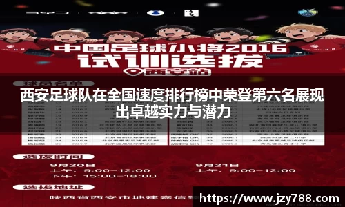 西安足球队在全国速度排行榜中荣登第六名展现出卓越实力与潜力