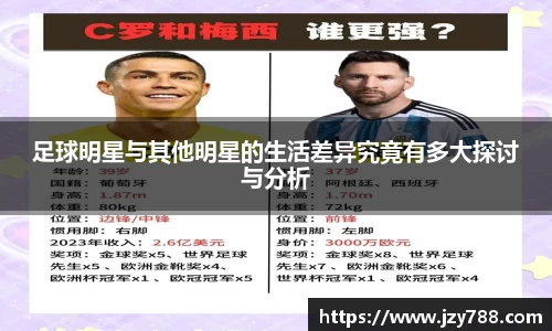 足球明星与其他明星的生活差异究竟有多大探讨与分析