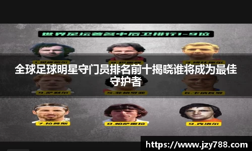 全球足球明星守门员排名前十揭晓谁将成为最佳守护者